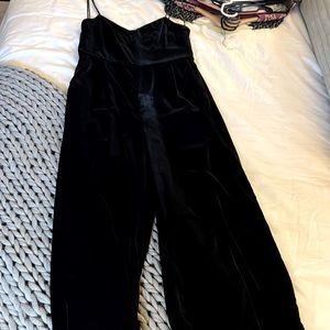 JCrew Velvet Jumpsuit